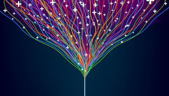 CLASS incubator illustration of colorful sparks