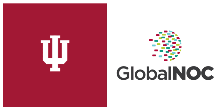 University of Indiana and Global NOC logos